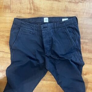 Gap Navy Blue chino pants 32x34